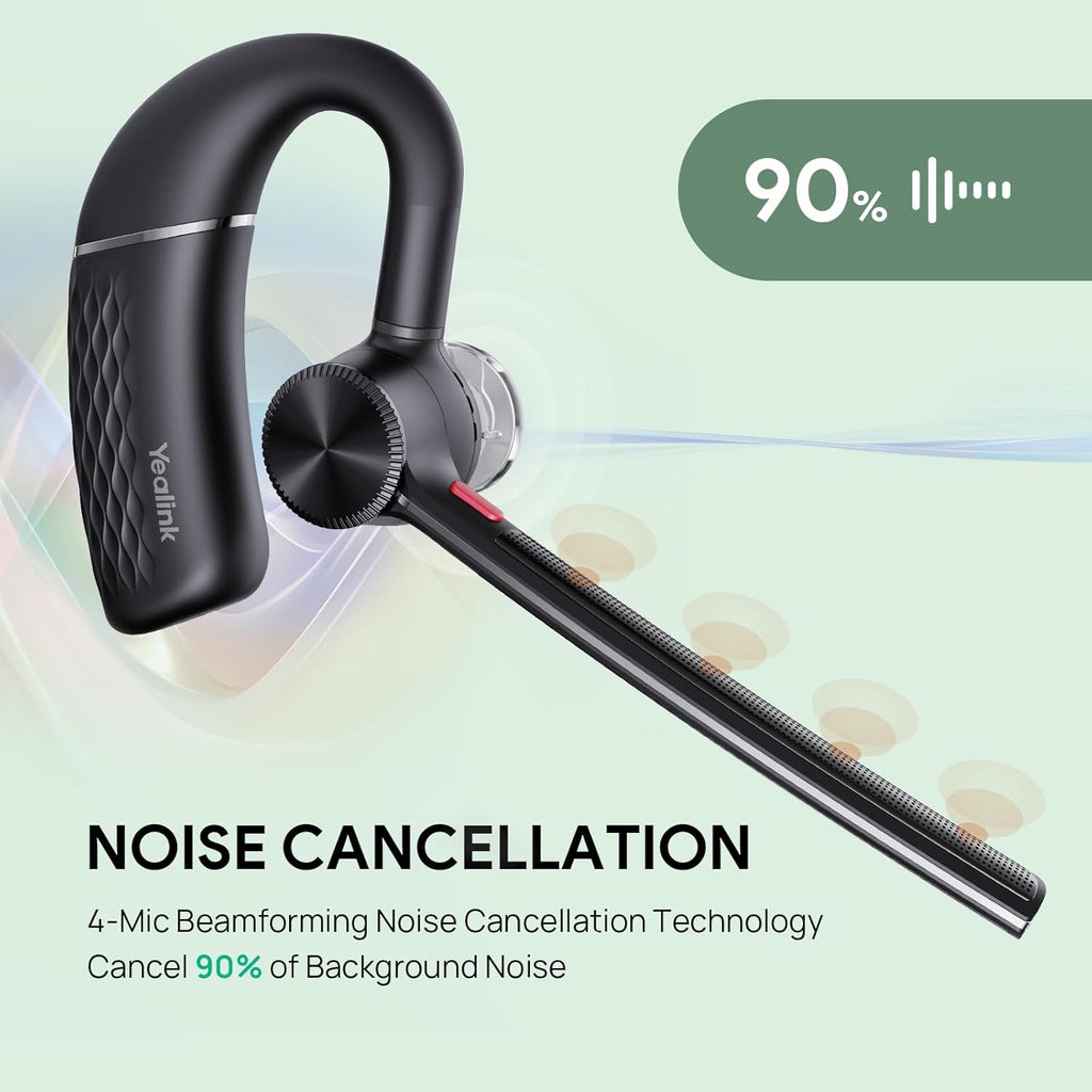 Single-Ear Bluetooth Headset Workstation