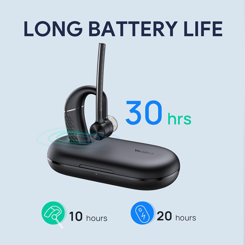 Single-Ear Bluetooth Headset Workstation