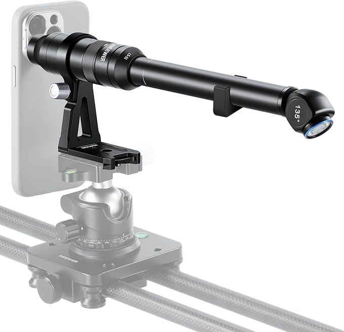 NEEWER 135° 18mm 2X Macro Probe Lens with 17mm Thread for Mobile Phone Video Recording