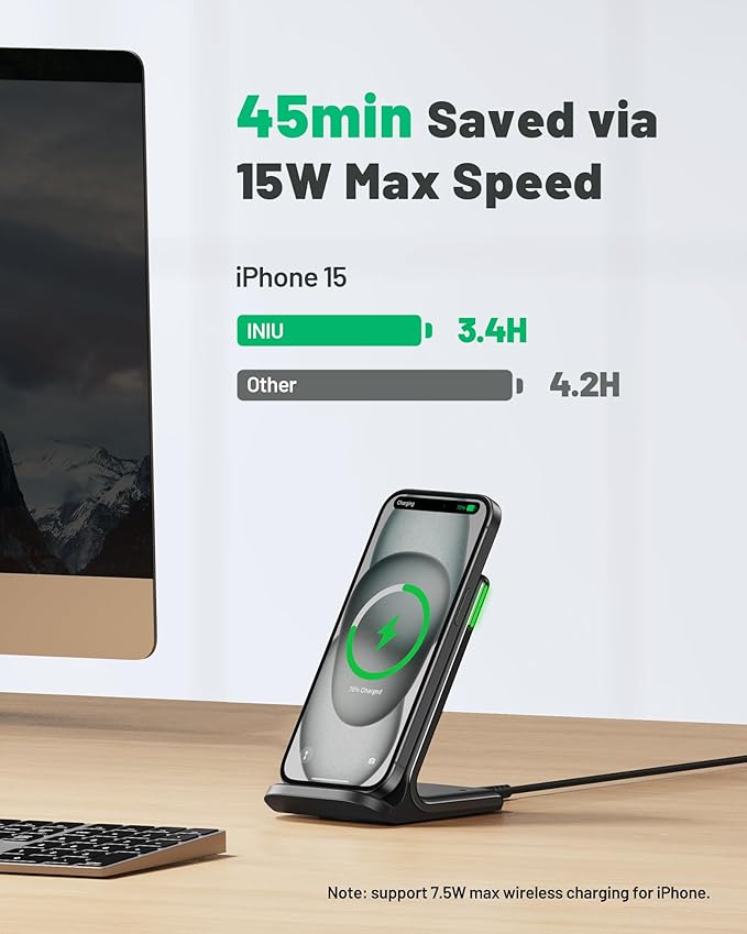 Wireless Charger Stand - 15W